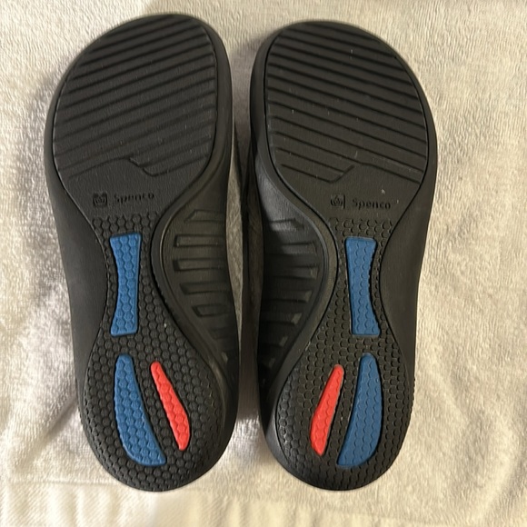 Spenco Grey Suede Size 7.5 Loafers with Full Contact Supportive Footbed - Picture 3 of 4